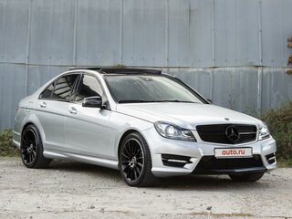 2012 Mercedes-Benz C-Класс 180 BlueEFFICIENCY III (W204) Рестайлинг, серебристый, 1700000 рублей, вид 4