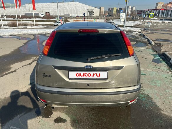 2004 Ford Focus I Рестайлинг, бежевый, 375000 рублей - вид 3