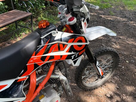 2023 Kayo Basic TT125EM, оранжевый, 75000 рублей, вид 4