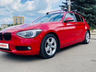 2012 BMW 1 серии 116i II (F20/F21), красный, 1300000 рублей, вид 2
