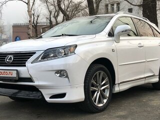 2013 Lexus RX 350 III Рестайлинг, белый, 3400000 рублей, вид 1