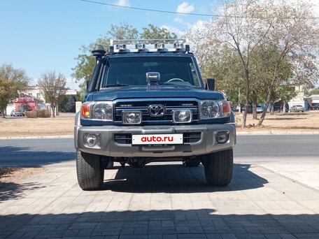 2008 Toyota Land Cruiser 71 70 Series Рестайлинг 1, синий, 4550000 рублей, вид 3
