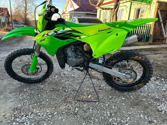 2025 Kawasaki KX 85, зелёный, 430000 рублей - вид 1
