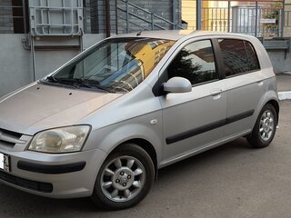 2004 Hyundai Getz I, серебристый, 310000 рублей, вид 4