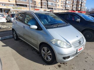 2005 Mercedes-Benz A-Класс 200 II (W169), серебристый, 450000 рублей, вид 3