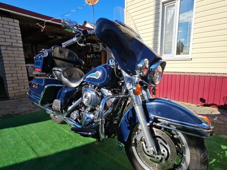 2003 Harley-Davidson Electra Glide, синий, 550000 рублей, вид 1