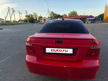 2007 Chevrolet Aveo I Рестайлинг, красный, 400000 рублей, вид 5