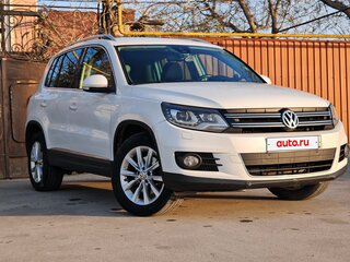 2013 Volkswagen Tiguan I Рестайлинг, белый, 1250000 рублей, вид 1