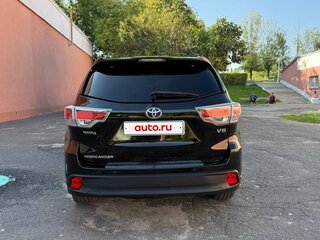 2015 Toyota Highlander III (XU50), чёрный, 3500000 рублей, вид 3