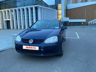 2005 Volkswagen Golf V, синий, 300000 рублей, вид 2