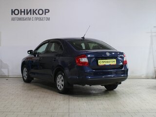 2017 Skoda Rapid I, синий, 1069000 рублей, вид 4