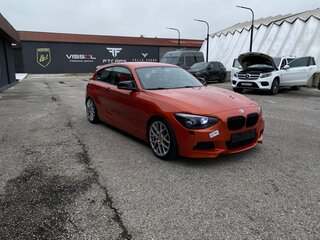 2013 BMW 1 серии 116i II (F20/F21), оранжевый, 1150000 рублей, вид 4