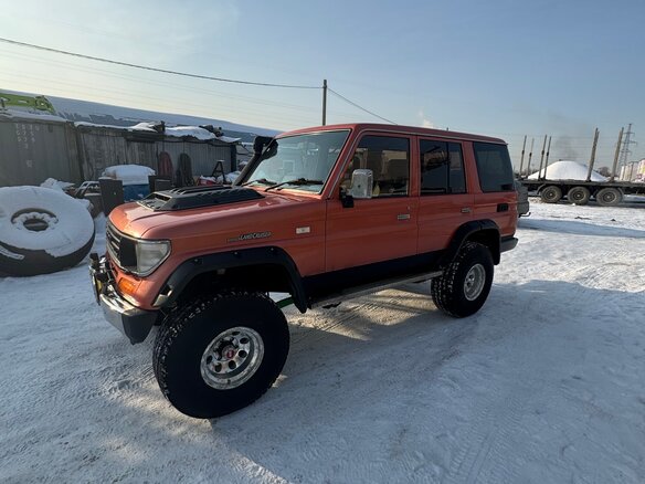 1990 Toyota Land Cruiser Prado 70 Series, оранжевый - вид 16