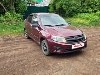2012 Lada (ВАЗ) Granta I, серебристый, 280000 рублей, вид 1