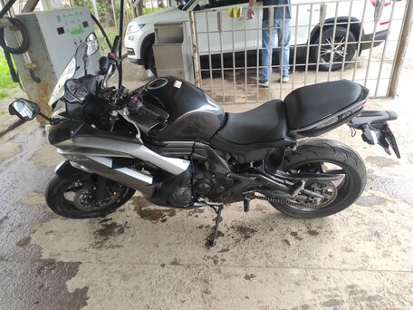 2015 Kawasaki ER-4F (Ninja 400R), серый, 440000 рублей, вид 1
