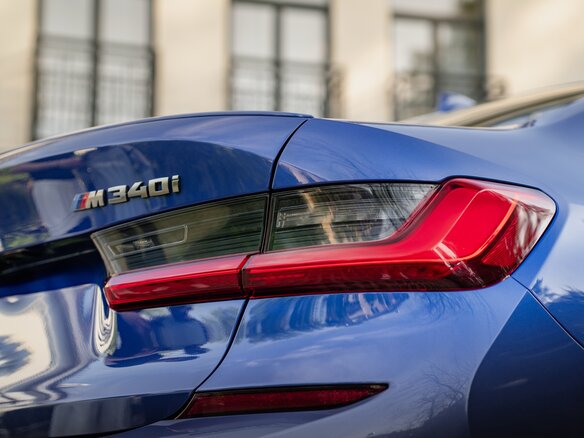 2020 BMW 3 серии M340i xDrive VII (G2x), синий, 5000000 рублей - вид 13