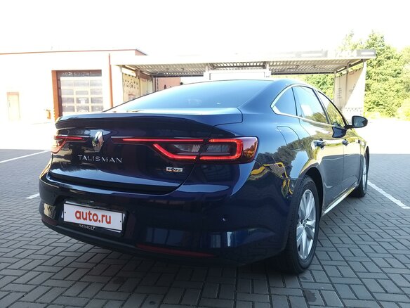 2017 Renault Talisman I, синий, 1575000 рублей - вид 4