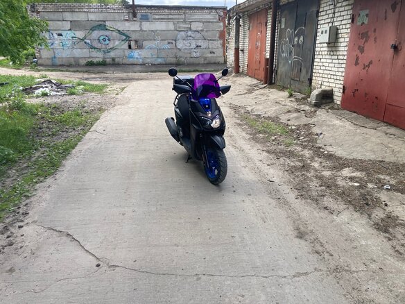 2016 Yamaha BWs, чёрный, 400000 рублей - вид 12
