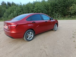 2019 Lada (ВАЗ) Vesta I, красный, 750000 рублей, вид 4