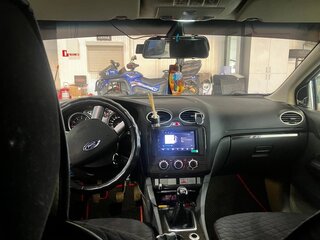 2008 Ford Focus II Рестайлинг, чёрный, 550000 рублей, вид 4