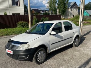 2013 Renault Logan I Рестайлинг, белый, 340000 рублей, вид 1