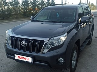 2014 Toyota Land Cruiser Prado 150 Series Рестайлинг 1, белый, 3250000 рублей, вид 1