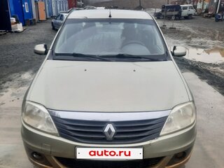2013 Renault Logan I Рестайлинг, бежевый, 275000 рублей, вид 1