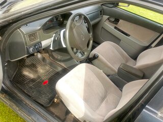 2008 Lada (ВАЗ) Priora I, чёрный, 130000 рублей, вид 5