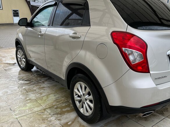 2013 SsangYong Actyon II Рестайлинг, серебристый, 1200000 рублей - вид 5
