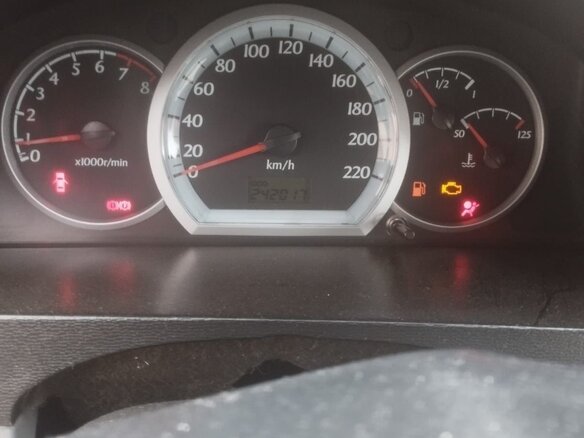 2007 Chevrolet Lacetti I, красный, 260000 рублей - вид 6