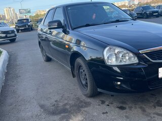2009 Lada (ВАЗ) Priora I, чёрный, 360000 рублей, вид 4