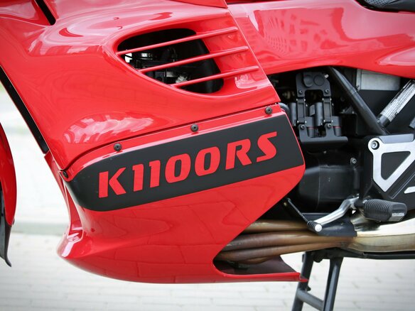 1996 BMW K 1100 RS, красный, 594334 рублей - вид 25