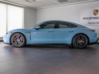 2022 Porsche Taycan 4S I, голубой, 19218893 рублей, вид 3