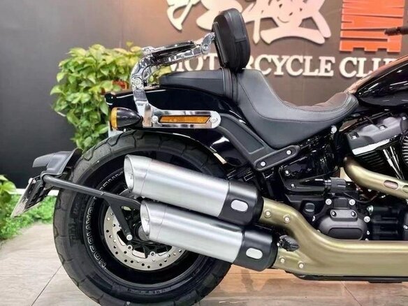 2022 Harley-Davidson Fat Bob, чёрный, 1830000 рублей - вид 14