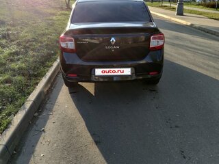 2016 Renault Logan II, чёрный, 695000 рублей, вид 3