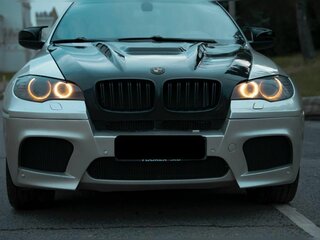 2009 BMW X6 35i 6-speed I (E71), серебристый, 1500000 рублей, вид 3