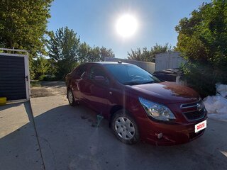 2021 Chevrolet Cobalt II Рестайлинг, красный, 1300000 рублей, вид 4