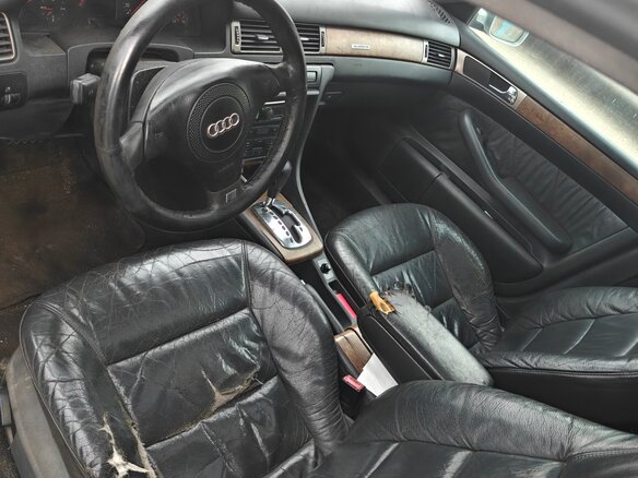 1998 Audi A6 II (C5), серебристый, 540000 рублей - вид 9