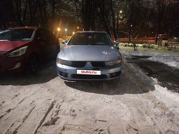 2003 Mitsubishi Galant VIII Рестайлинг, синий, 340000 рублей - вид 5