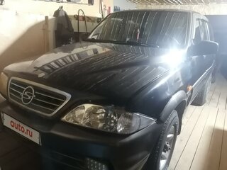 2002 SsangYong Musso I Рестайлинг, чёрный, 650000 рублей, вид 1