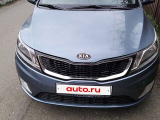 2011 Kia Rio 4-speed III, голубой, 750000 рублей, вид 1