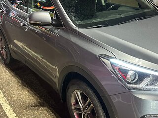 2017 Hyundai Santa Fe III Рестайлинг, серый, 2400000 рублей, вид 3