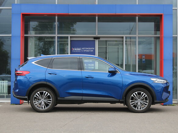 2023 Haval F7 I Рестайлинг, синий - вид 3