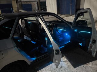 2008 Lada (ВАЗ) 2112, голубой, 200000 рублей, вид 4