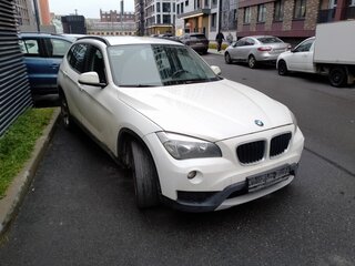 2013 BMW X1 20i I (E84) Рестайлинг, белый, 1100000 рублей, вид 1