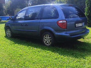 2002 Chrysler Voyager IV, синий, 375000 рублей, вид 4