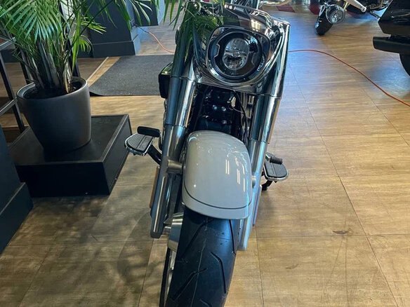 2025 Harley-Davidson Fat Boy, серебристый, 3850000 рублей - вид 8