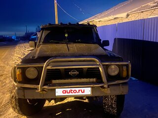 1992 Nissan Patrol IV (Y60), синий, 1450000 рублей, вид 1