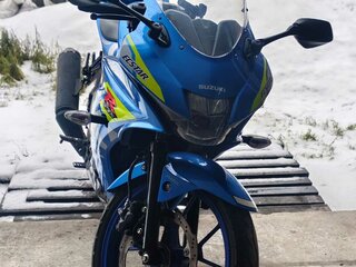 2017 Suzuki GSX-R 125, синий, 485000 рублей, вид 3