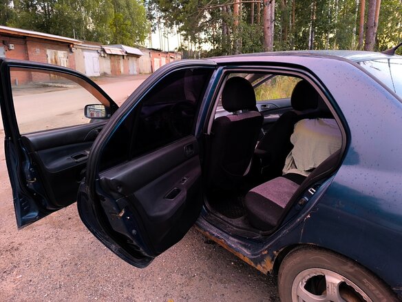 2005 Mitsubishi Lancer IX Рестайлинг, синий, 230000 рублей - вид 16
